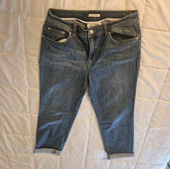 Jones New York Sport stretch cropped Jean size 8 - Picture 4 of 7